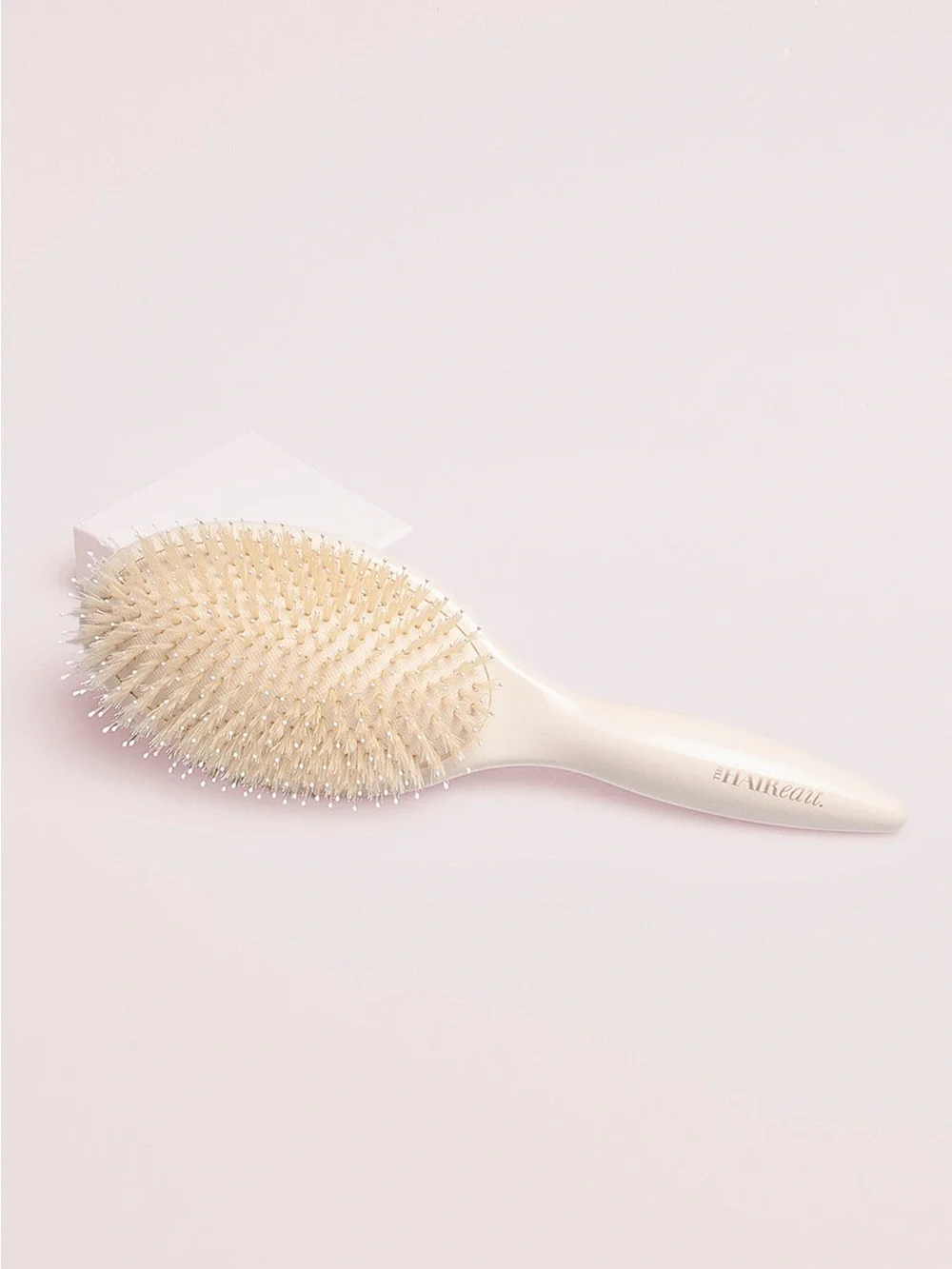The Hair Edit Finish & Shine Boar Bristle Brush & Kitsch Bow Claw Clip